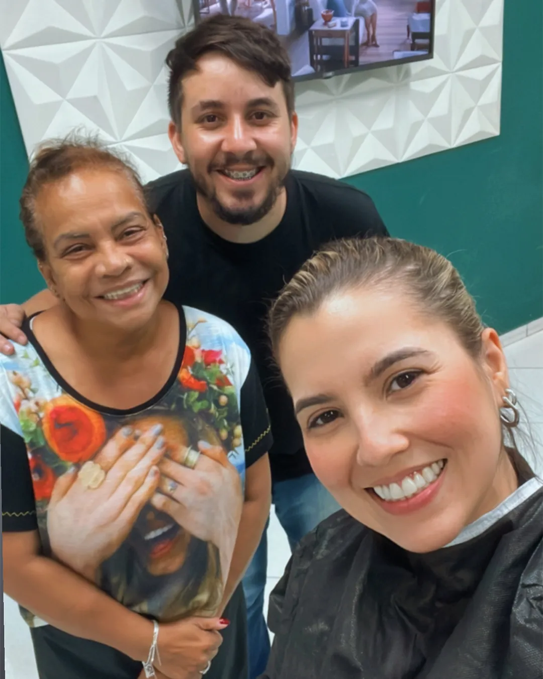 Dra. Joana Siqueira com paciente