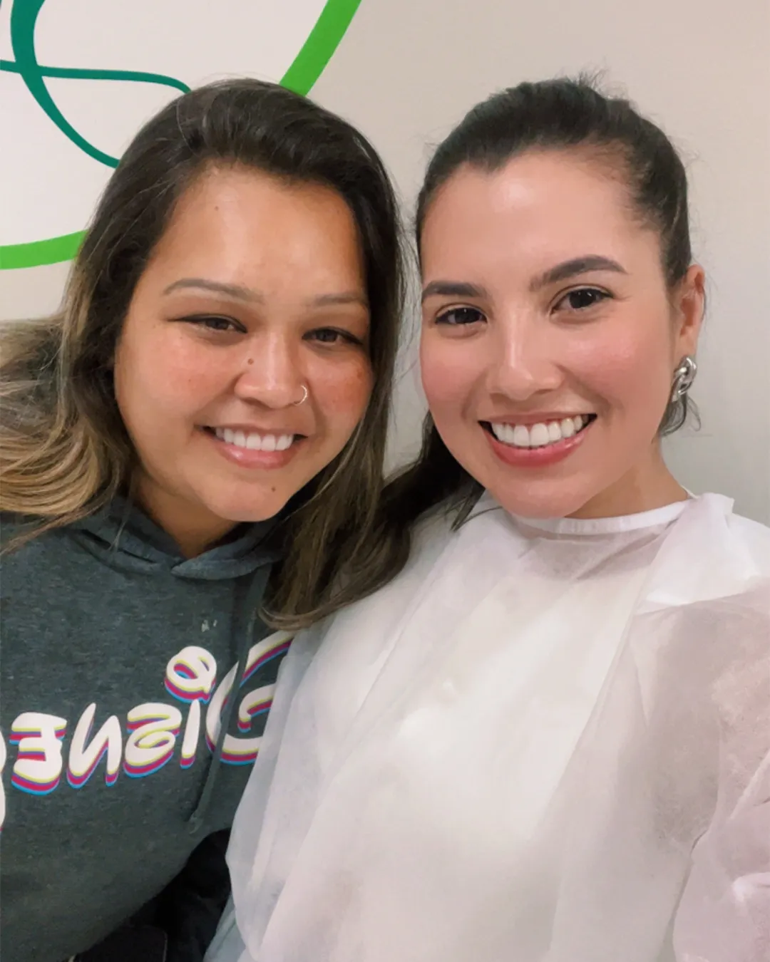 Dra. Joana Siqueira com paciente