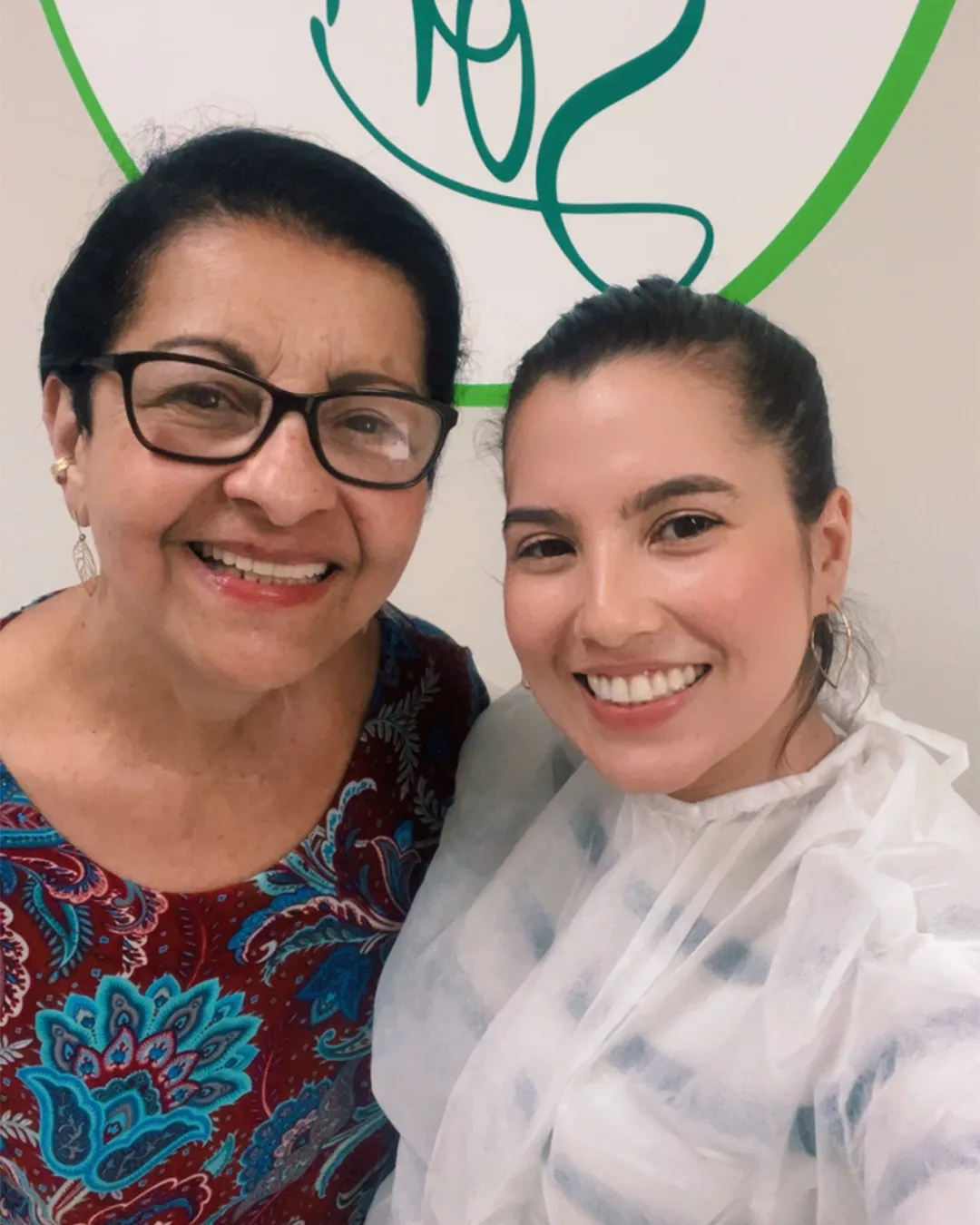 Paciente durante atendimento odontológico